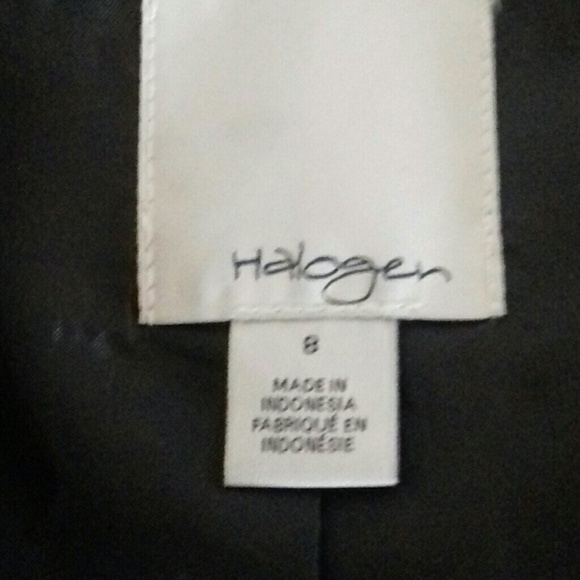 Halogen Pleat Peplum Suit Jacket, Size 8 - Picture 5 of 8